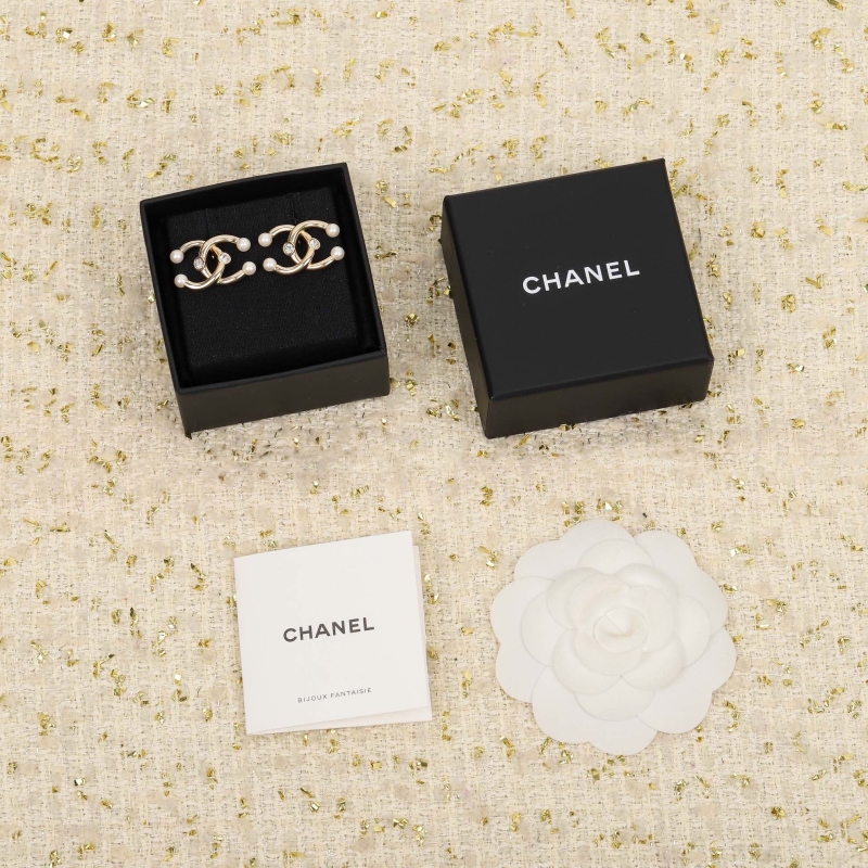 Ch*el earrings